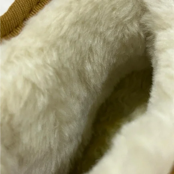 Women’s Ultra Mini Platform Faux Fur Lined Waterproof Boots in Chestnut - Picture 9 of 12